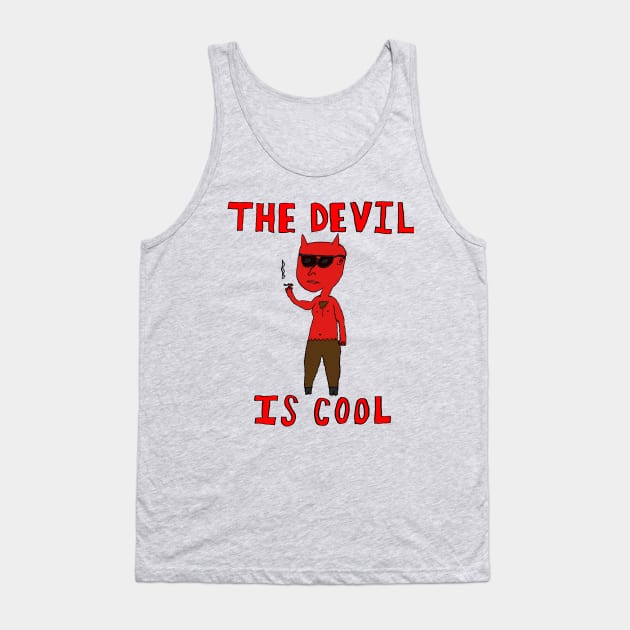 Cool Devil Tank Top by StevenBaucom